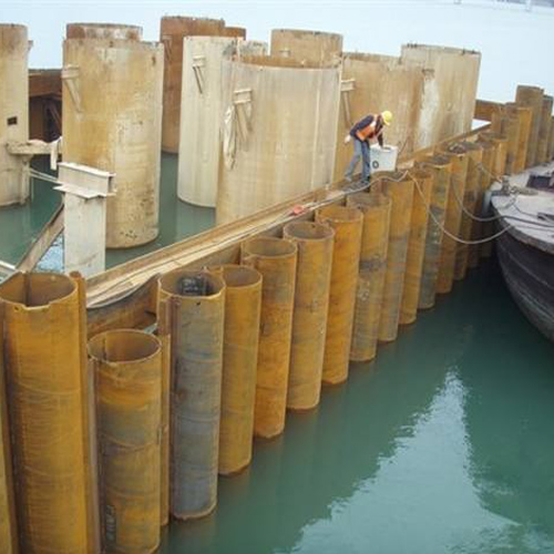 廊坊钢护筒现场安装