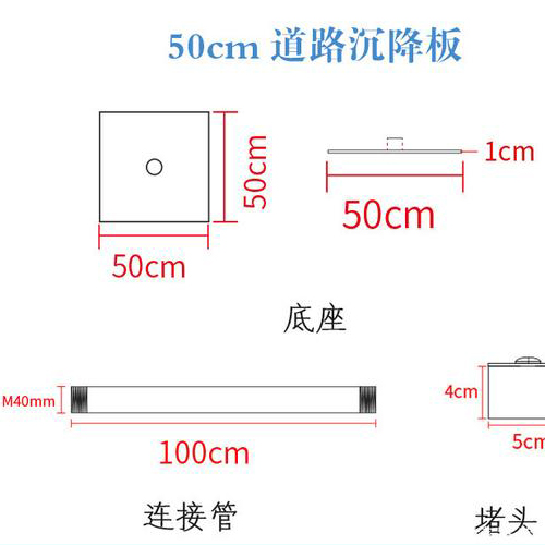 廊坊沉降板规格型号如何选择？